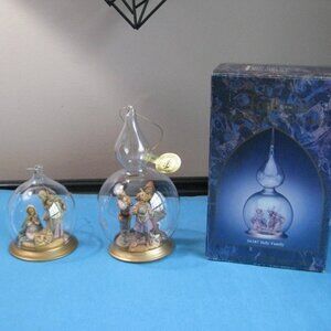 Fontanini Roman Nativity Holy Family Three Shepherds Christmas Ornaments Lot